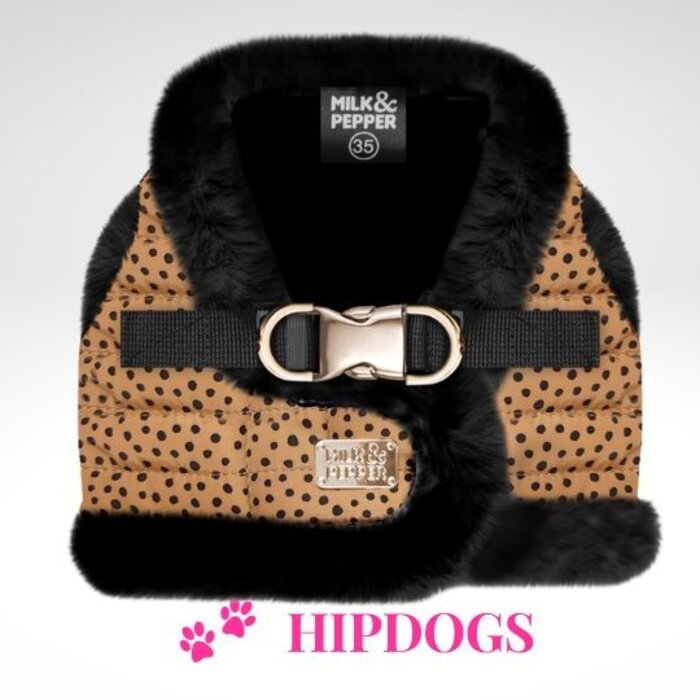 Milk & Pepper Milk & Pepper winter harnas hond Katoun Panter/Zwart