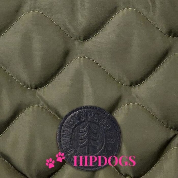 Milk & Pepper Milk & Pepper Hondenjas Victor Grijs/Kaki reversible