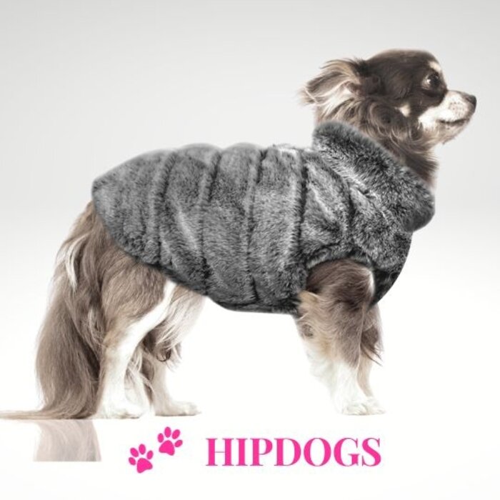 Milk & Pepper Milk & Pepper Hondenjas Victor Grijs/Kaki reversible