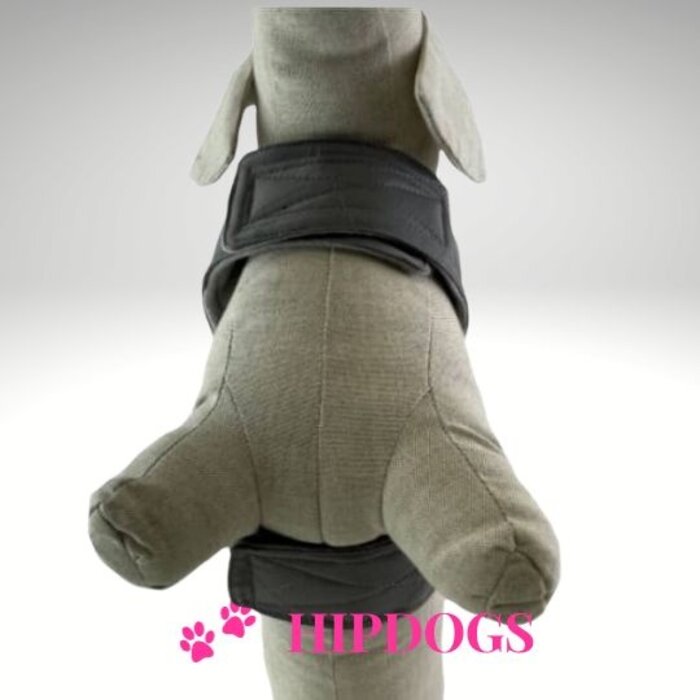 tQel – Mode & Accessoires voor Teckels tQel Quilted Grey teckel harnas