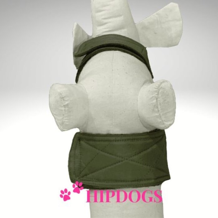 tQel – Mode & Accessoires voor Teckels tQel Quilted Greenteckel harnas