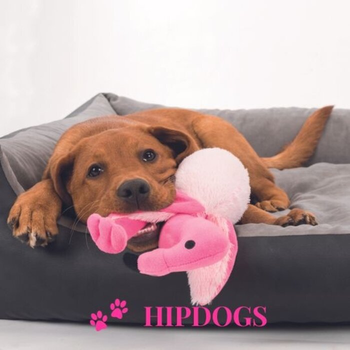 Trixie Trixie Pluche hondenspeeltje Flamingo
