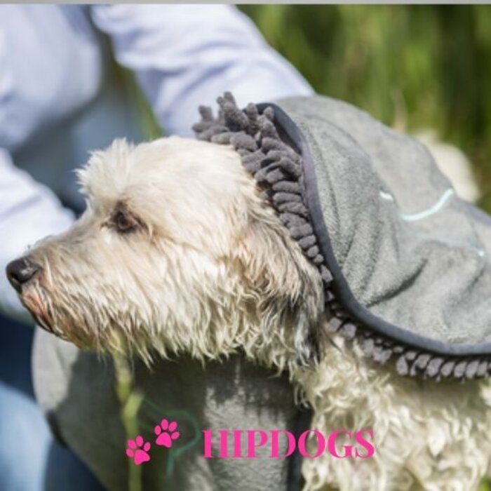 Trixie Trixie honden handdoek microvezel met insteekzakken