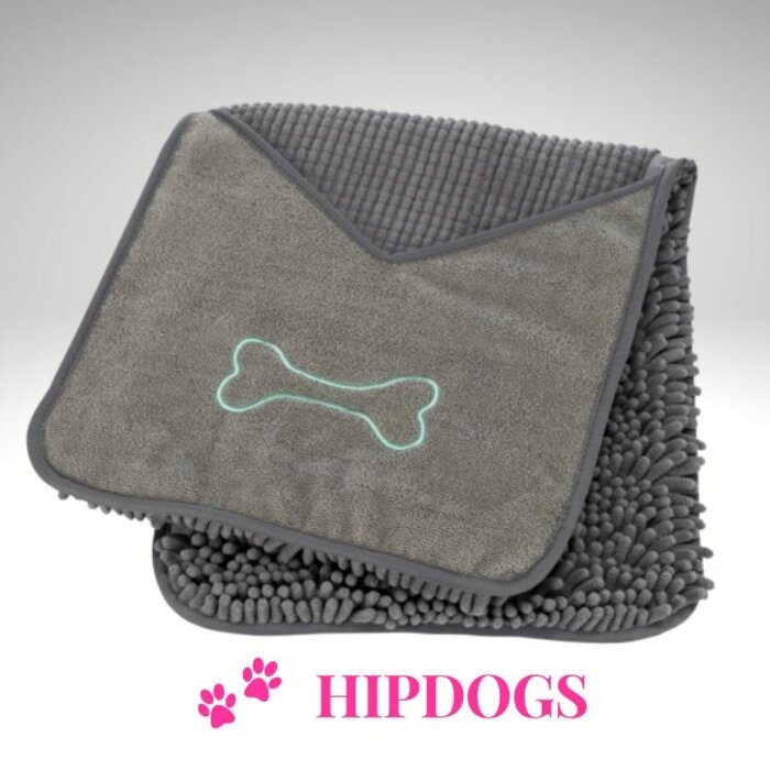 Trixie Trixie honden handdoek microvezel met insteekzakken