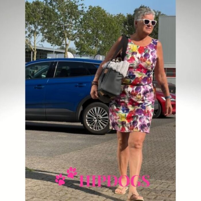 Bau Baru Bau Baru hondentas Annalisa Eco Bag Graphite