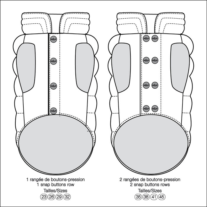 Milk & Pepper Milk & Pepper Hondenjas Reversible Mya Zwart