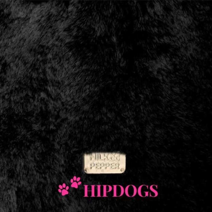 Milk & Pepper Milk & Pepper Hondenjas Reversible Mya Zwart