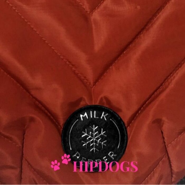 Milk & Pepper Milk & Pepper Hondenjas Gareth Grijs/Rood Reversible