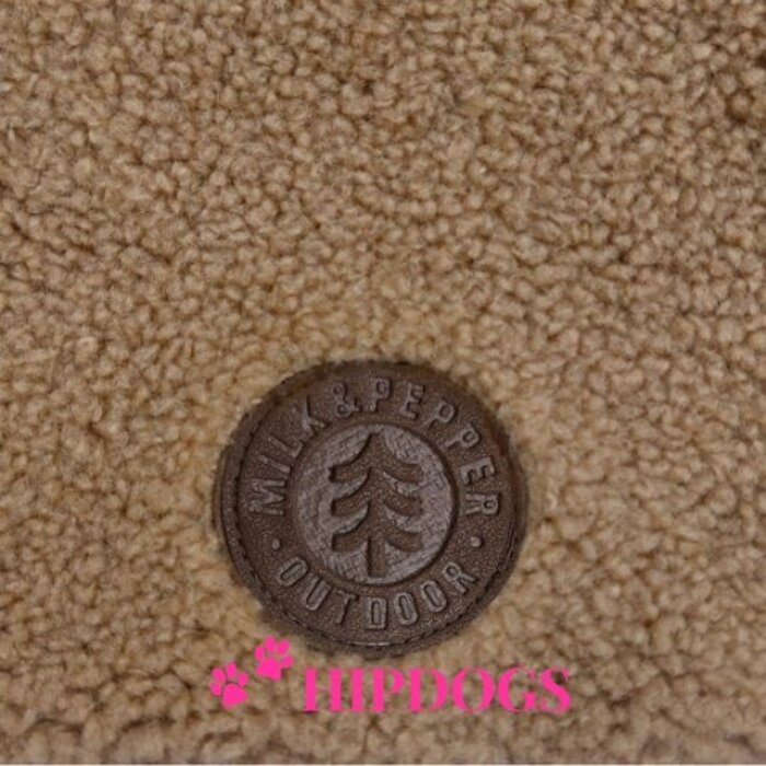 Milk & Pepper Milk & Pepper Honden vest Ernest Camel