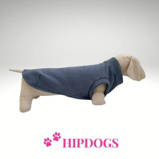 tQel – Mode & Accessoires voor Teckels tQel honden Sweatshirt Hudson Denim