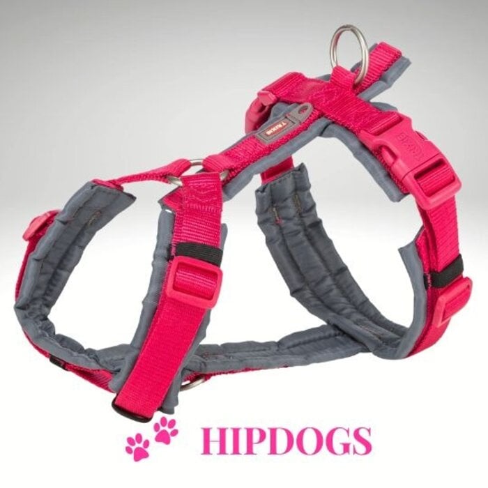 Trixie Trixie Premium Trekking Tuig Fuchsia/Grafiet