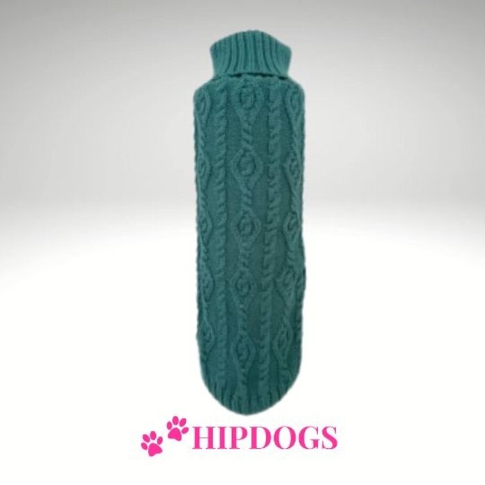 tQel – Mode & Accessoires voor Teckels tQel Teckeltrui Paul Aquamarine