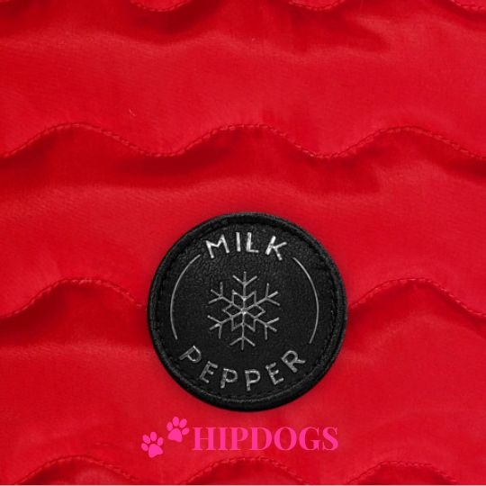 Milk & Pepper Milk & Pepper Hondenjas Dons Darius Rood