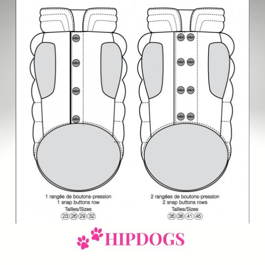 Milk & Pepper Milk & Pepper reversible hondenjas Lily blauw/mosterd