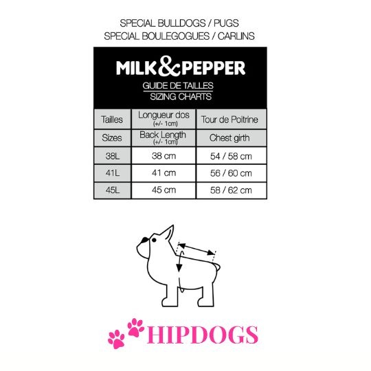 Milk & Pepper Milk & Pepper hondentrui Connor Petrol