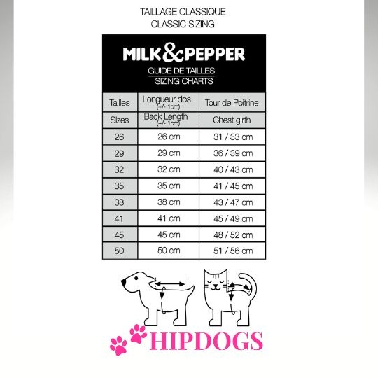 Milk & Pepper Milk & Pepper hondentrui Connor Petrol