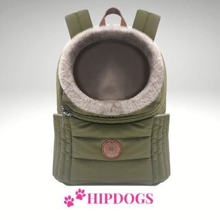 Milk & Pepper Milk & Pepper honden rugzak Lucien Kaki