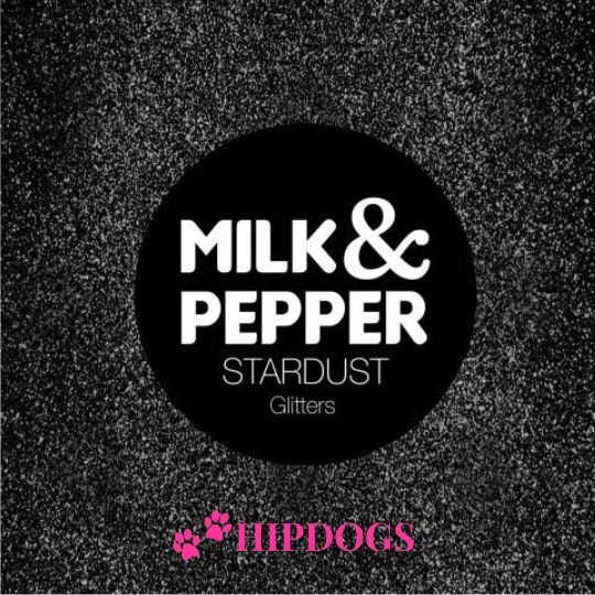 Milk & Pepper Milk & Pepper honden harnas Stardust zwart
