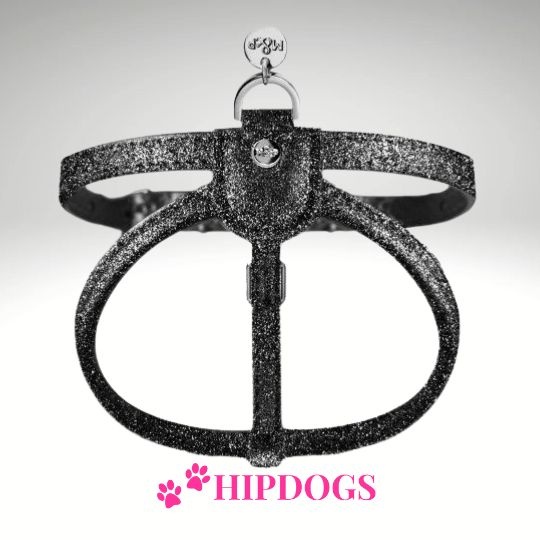 Milk & Pepper Milk & Pepper honden harnas Stardust zwart
