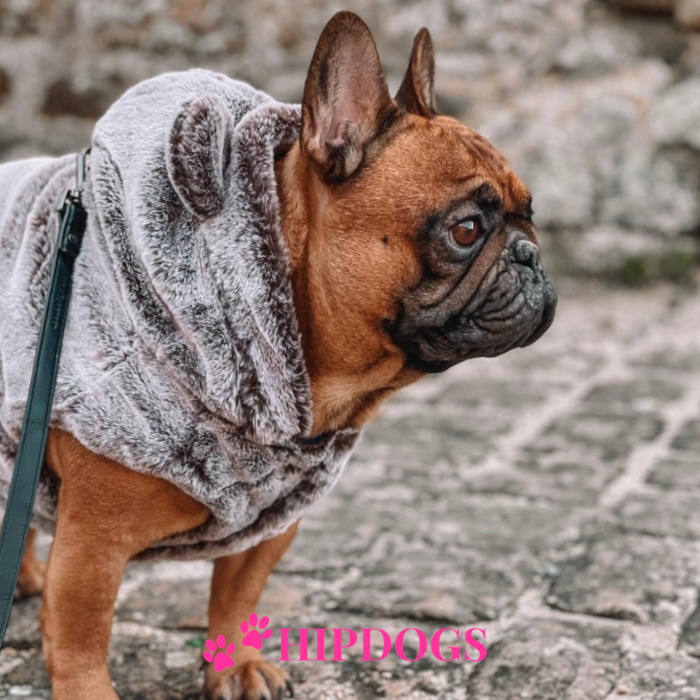 Milk & Pepper Milk & Pepper  Honden sweater Oskar Grijs