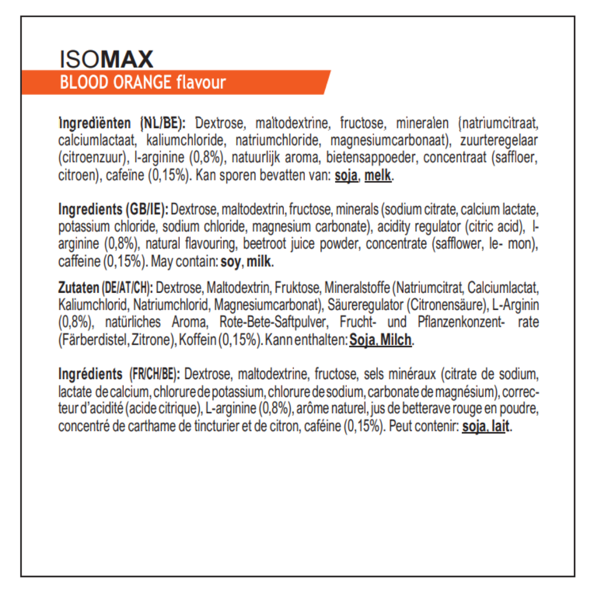 PowerBar Isomax 1200g