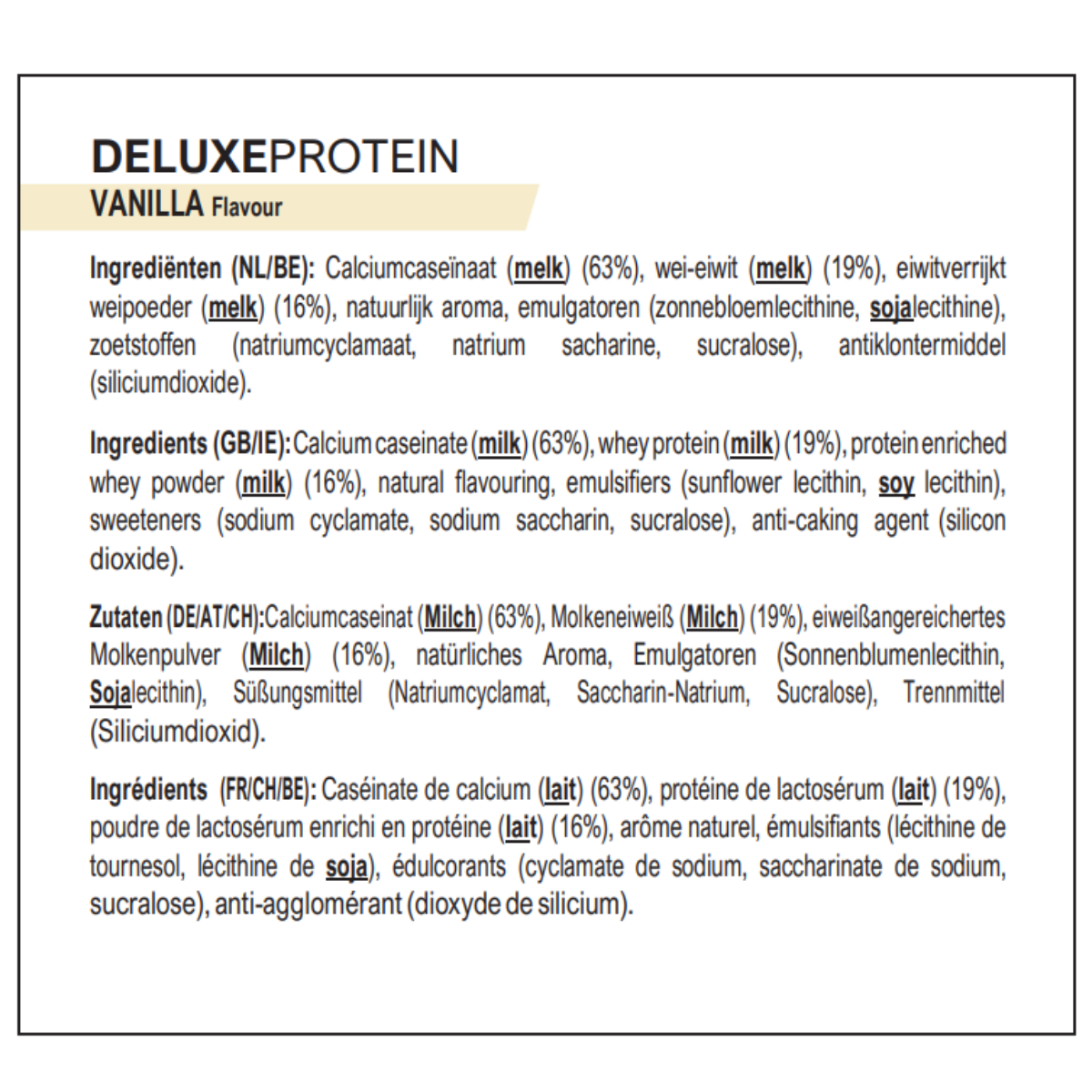PowerBar Deluxe Protein 500g
