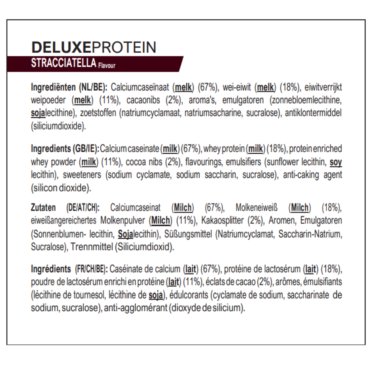 PowerBar Deluxe Protein 500g