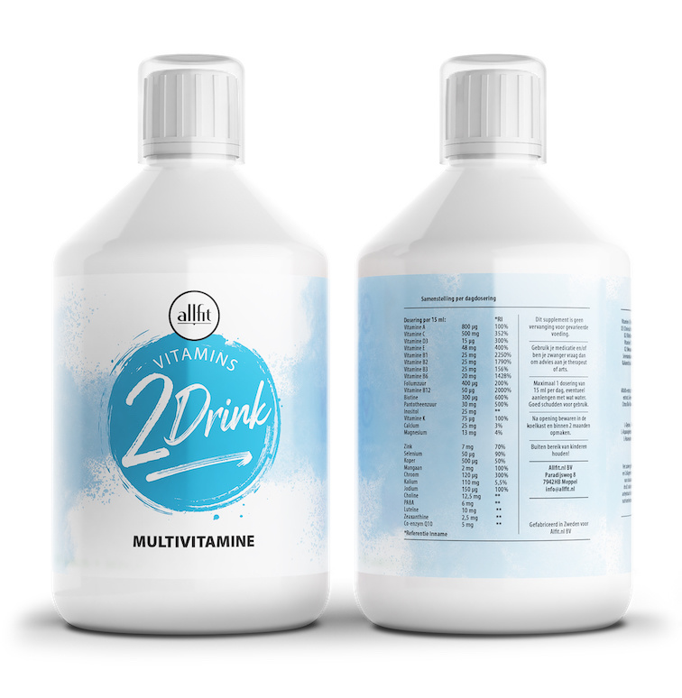 Vitamins2drink – de lekkerste vloeibare multivitamine