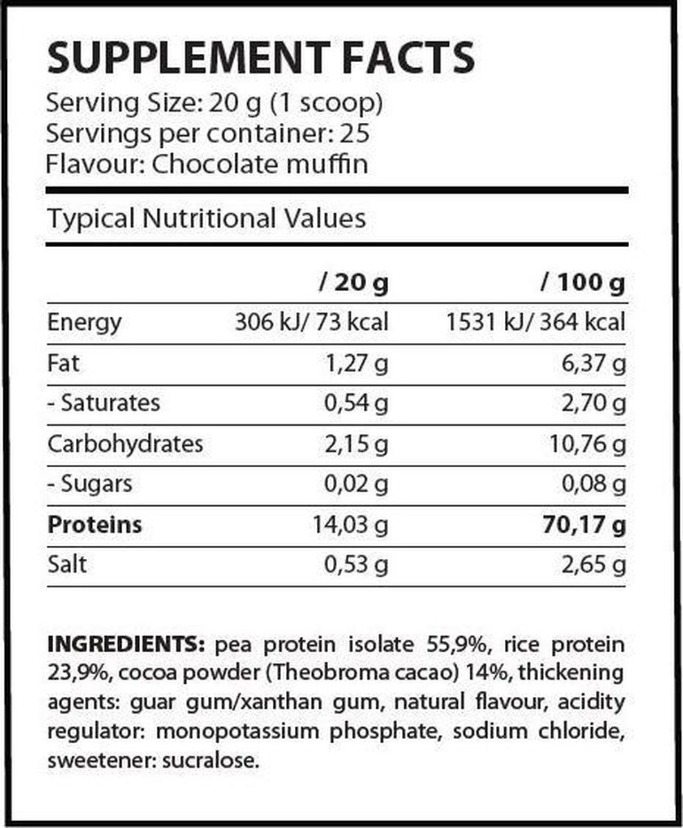 Vegan Protein 500 gram