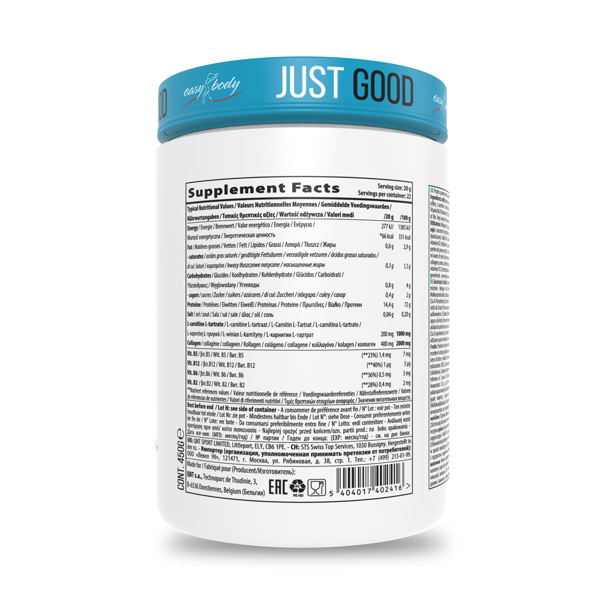SKINNY PROTEIN IJSKOFFIE 450g