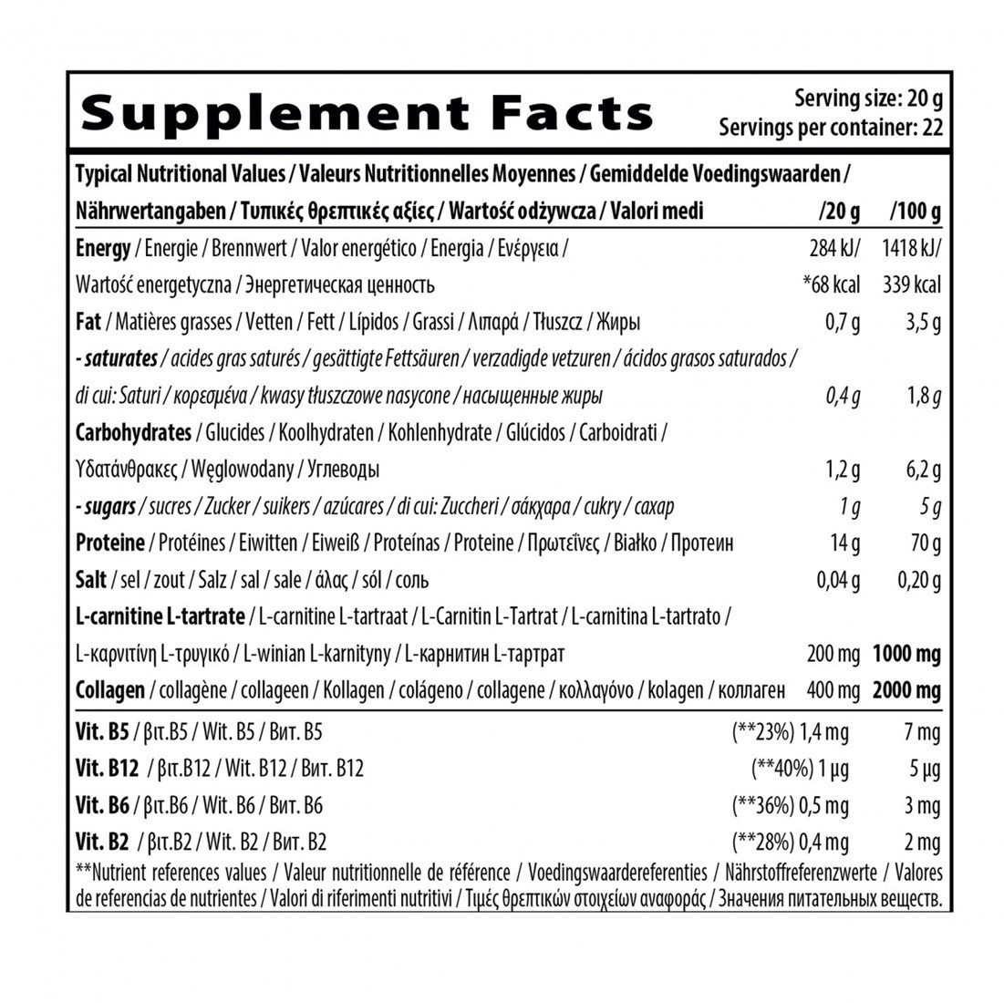SKINNY PROTEIN IJSKOFFIE 450g