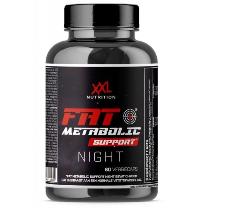 Fat Metabolic Support Night - 60 veggiecaps