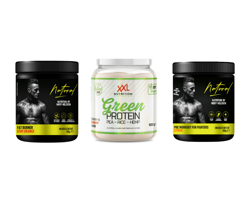 Vegan afslank pakket voor mannen (Supplementenpakket)