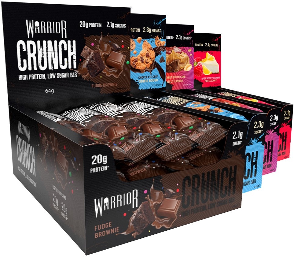 Warrior Crunch Bar 12 Pack