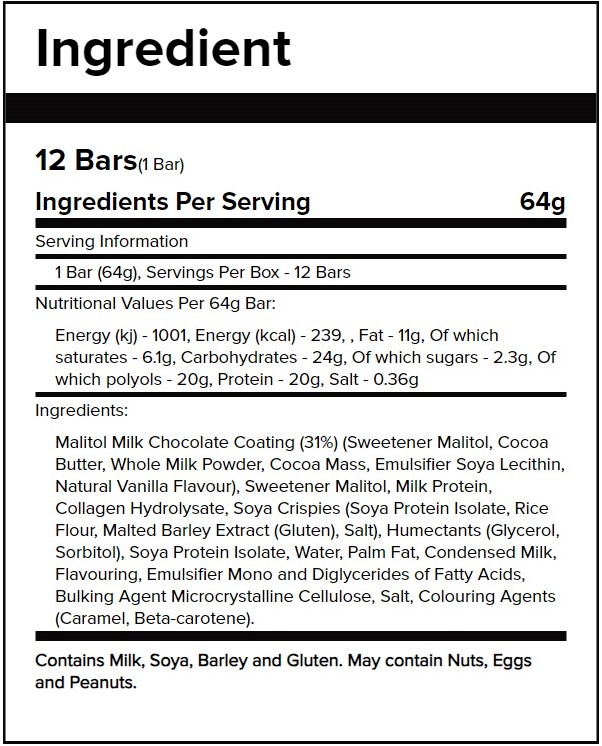 Warrior Crunch Bar
