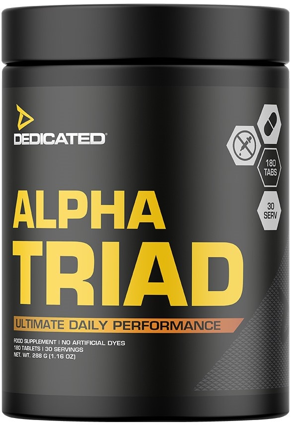 DEDICATED ALPHA TRIAD - 180 TABS