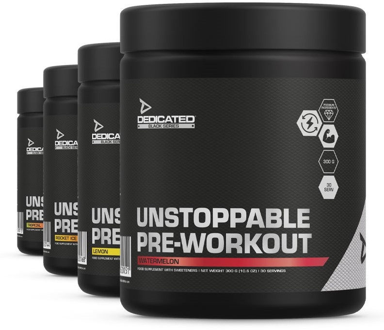 DEDICATED UNSTOPPABLE PRE-WORKOUT 300 gram