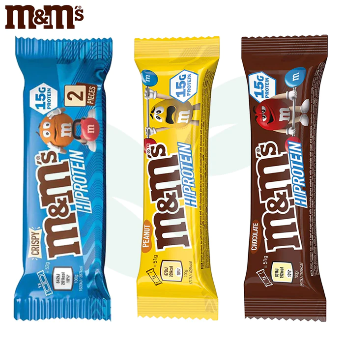 Eiwitrepen van M&M | Doos met 12 Repen