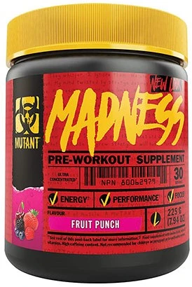 Mutant madness Pre Workout 225 gram