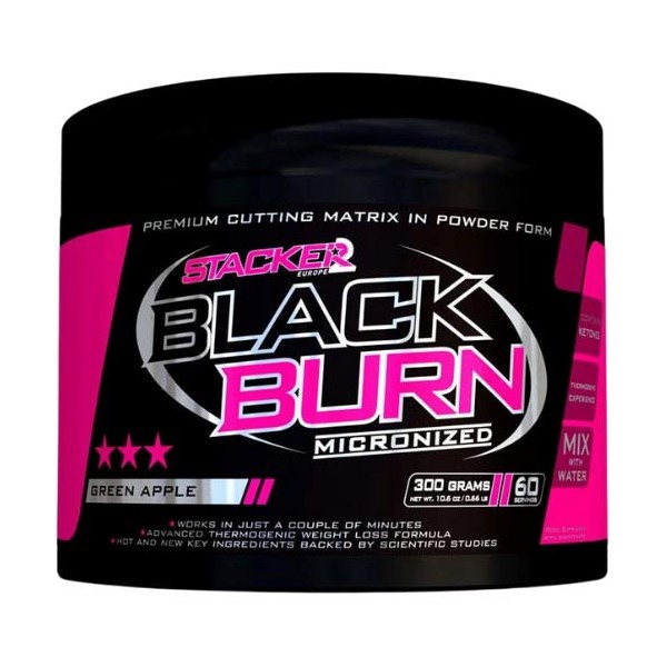 Stacker2 black burn micronized - 300 gram