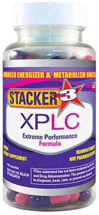 thumbnail image 2 of Stacker 3 XPLC 3 Weight Loss Capsules – 240 Count (12 Bottles X 20ct), Energy & Focus, Exp 12/27 2 of 5