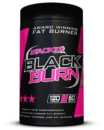 Stacker2 Black Burn - 120 caps