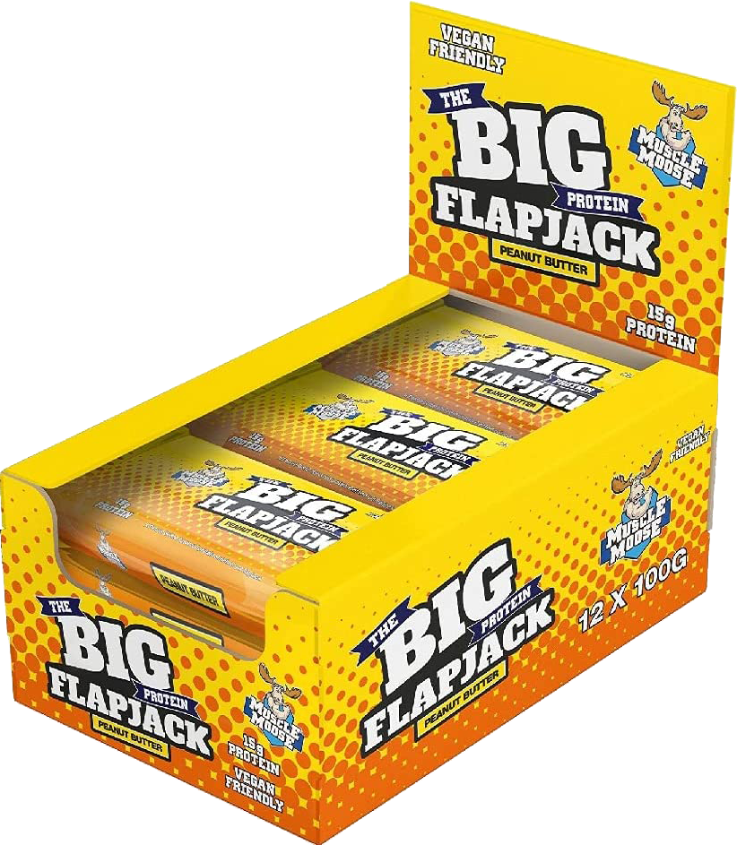 Moose Big Protein Flapjack (12 x 100 gr)