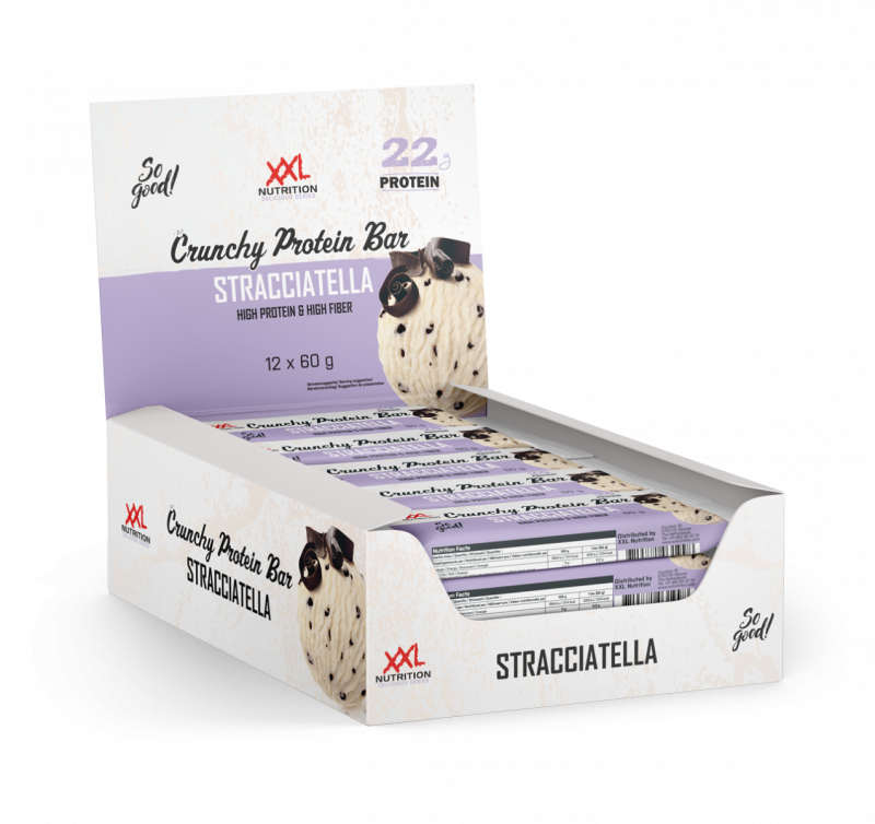 XXL Nutrition Crunchy Protein Bar 12 Pack
