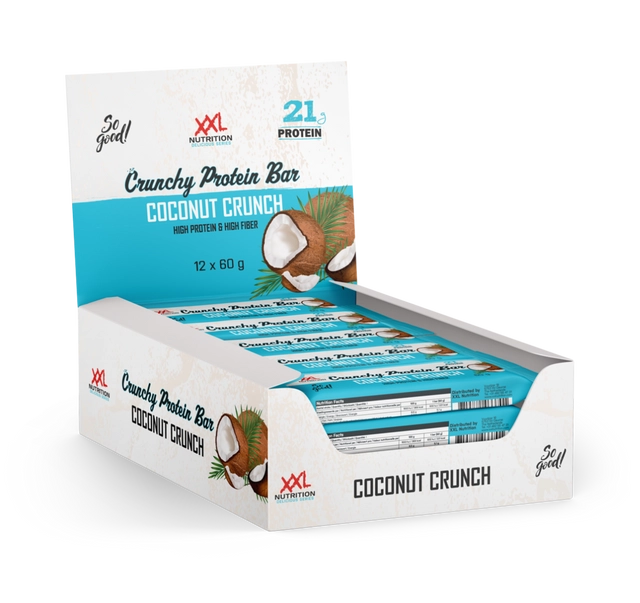 XXL Nutrition Crunchy Protein Bar 12 Pack