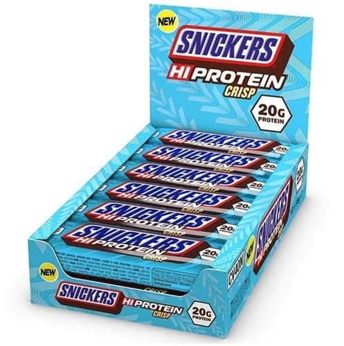 Snickers Hi-Protein crisp bar - 12X55 gram
