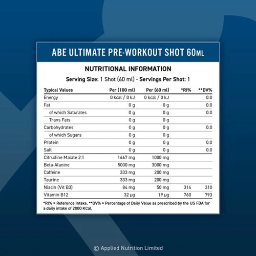 Applied A.B.E. Shots 12 Pack