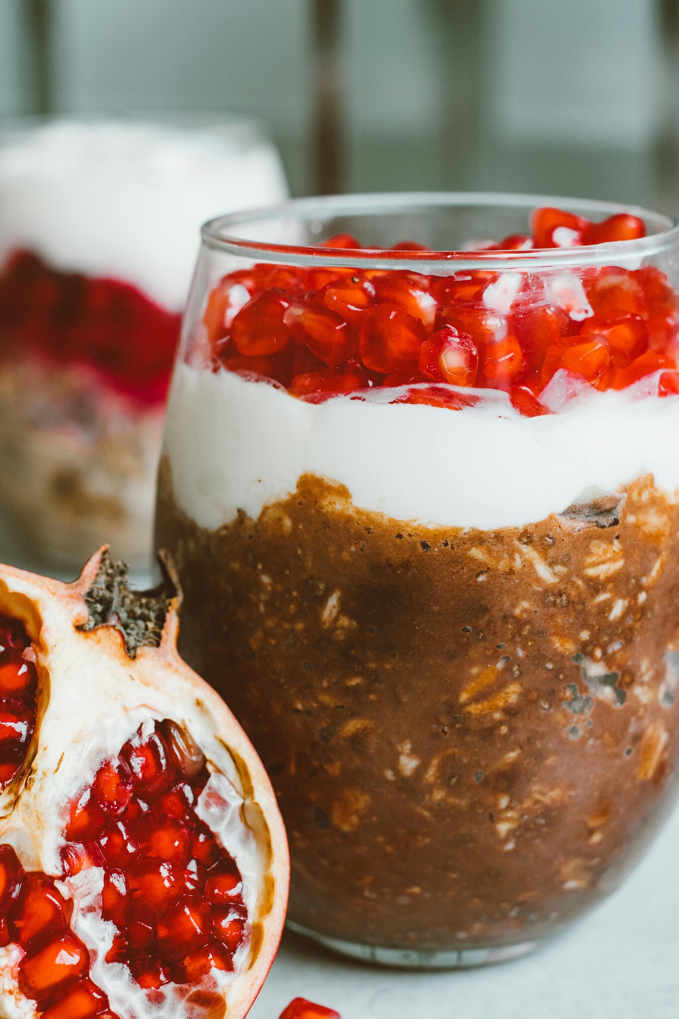 Recept voor eiwitrijke overnight oats