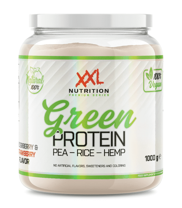 XXLNutrition Green Protein Vanilla 1000 gram Outlet