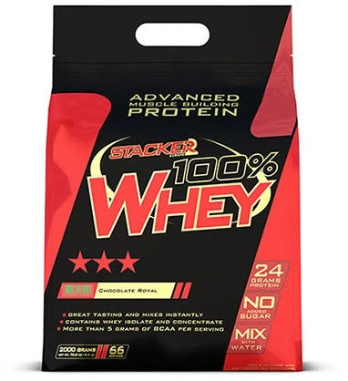 Stacker2 100% Whey 2000 gram -Outlet-